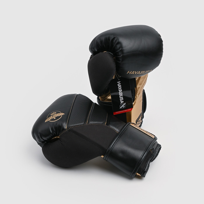 Боксерские перчатки Hayabusa T3 Black/Gold