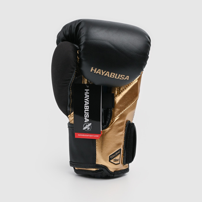 Боксерские перчатки Hayabusa T3 Black/Gold