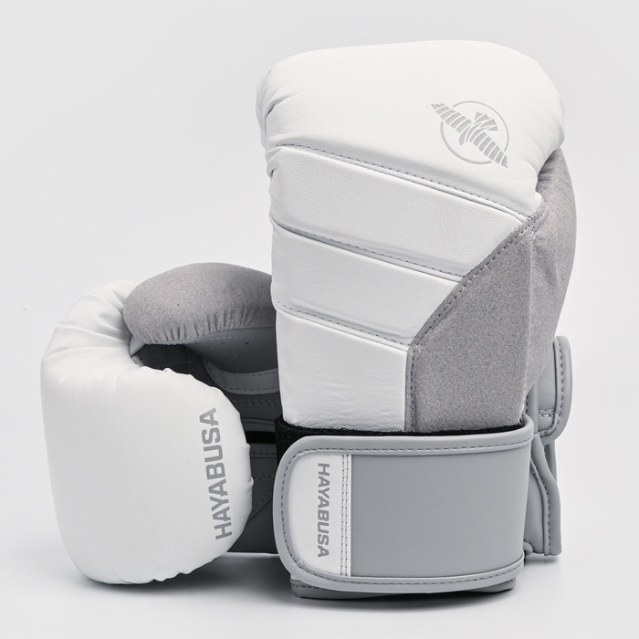 Боксерские перчатки Hayabusa T3 White/Grey