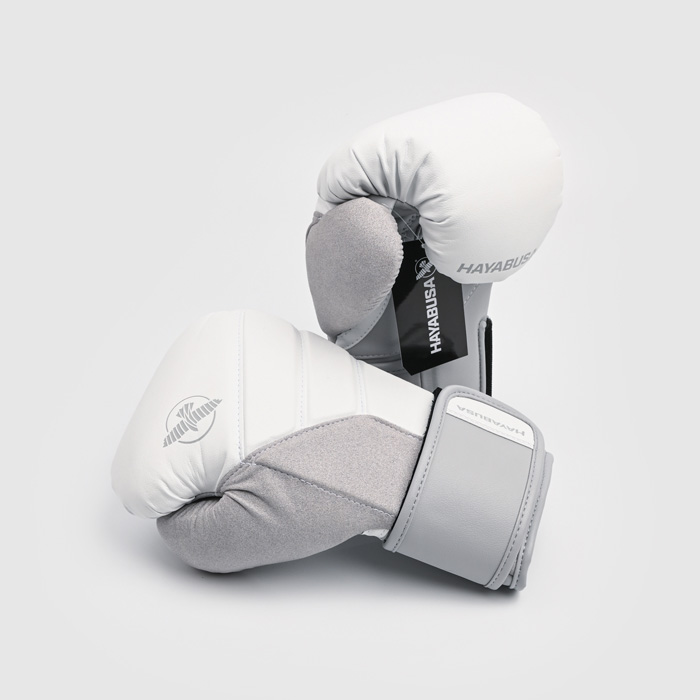 Боксерские перчатки Hayabusa T3 White/Grey