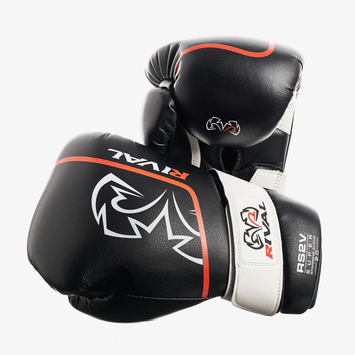Перчатки для спарринга Rival RS2V Black