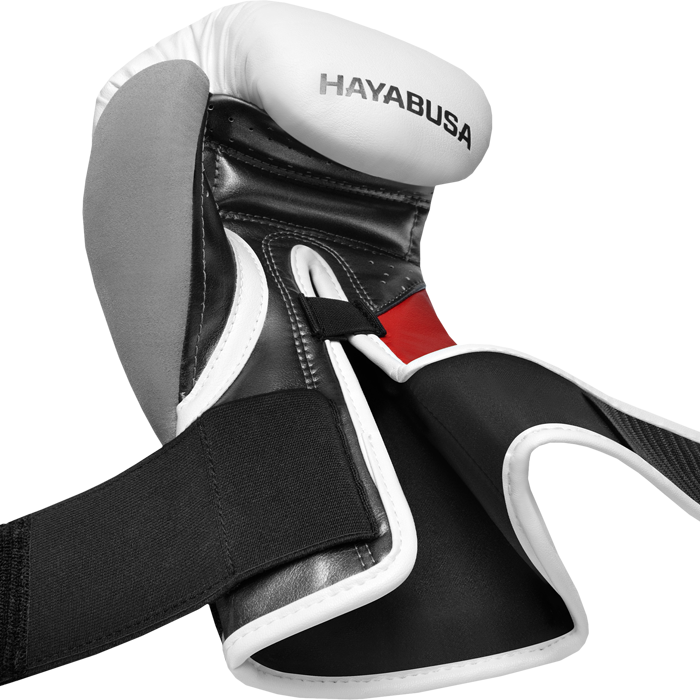 Боксерские перчатки Hayabusa T3 White/Red