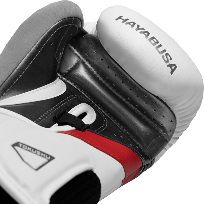 Боксерские перчатки Hayabusa T3 White/Red