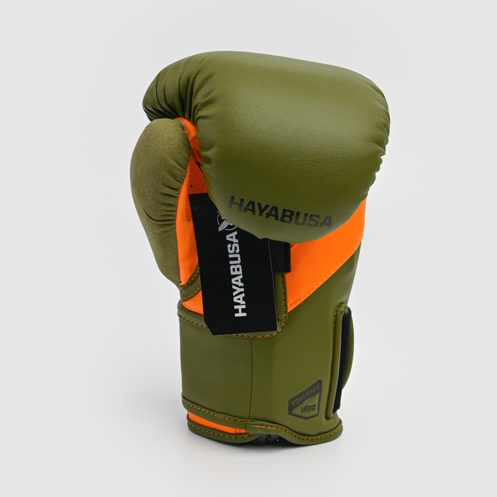 Боксерские перчатки Hayabusa T3 Green/Orange