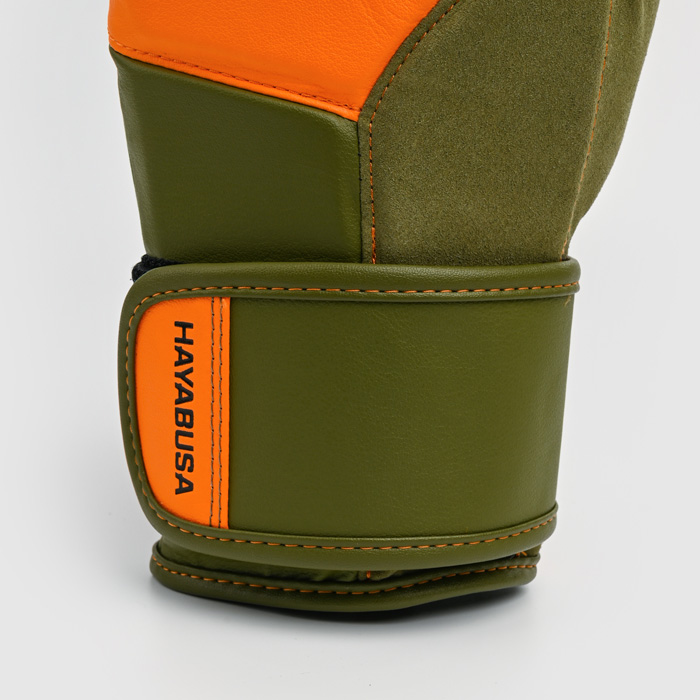 Боксерские перчатки Hayabusa T3 Green/Orange