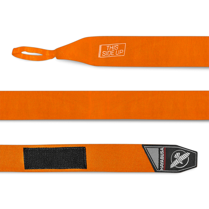 Боксерские бинты Hayabusa Perfect Stretch Orange Maze 4.5 м