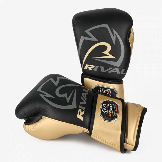 Профессиональные снарядные перчатки Rival RB100 Black/Gold