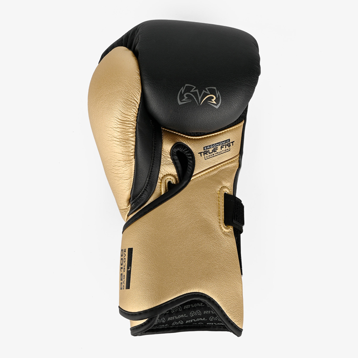 Профессиональные снарядные перчатки Rival RB100 Black/Gold