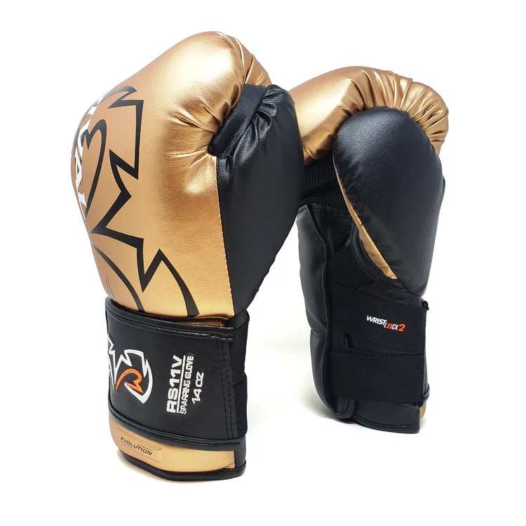 Перчатки RIVAL RS11V EVOLUTION SPARRING GLOVES золотой