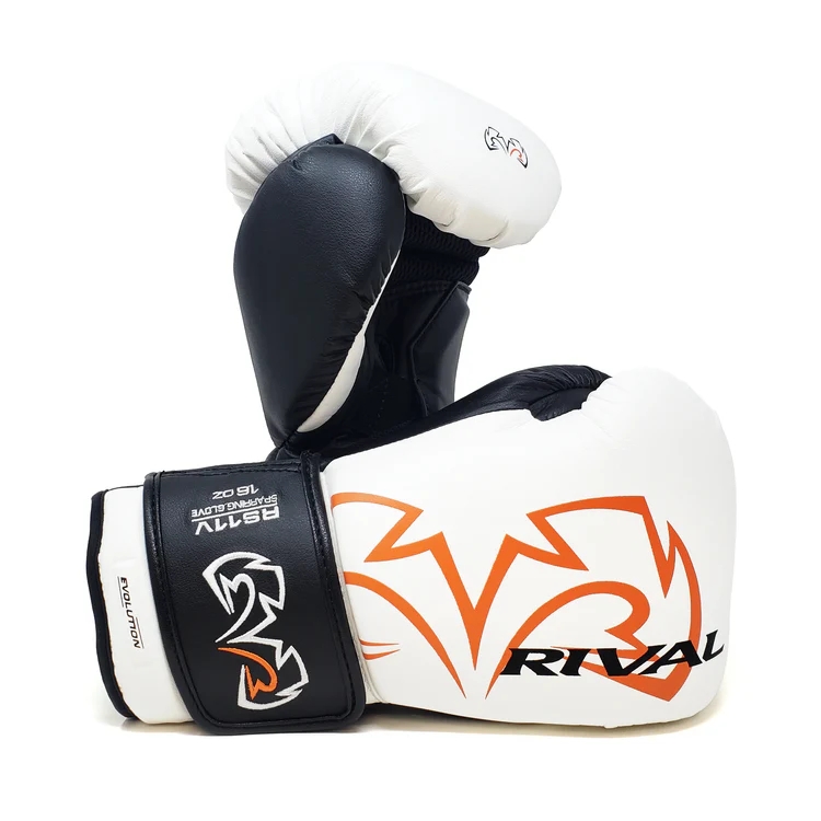 Перчатки RIVAL RS11V EVOLUTION SPARRING GLOVES белый