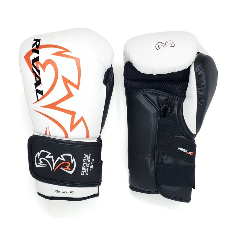 Перчатки RIVAL RS11V EVOLUTION SPARRING GLOVES белый