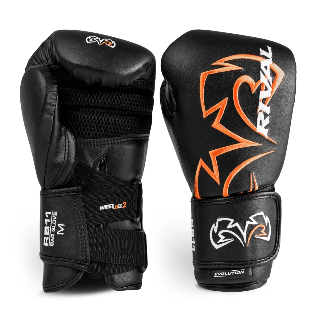 Перчатки RIVAL RB11 EVOLUTION BAG GLOVES черный