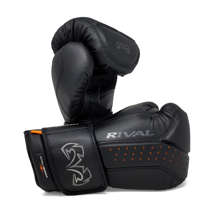 Перчатки RIVAL RB10 INTELLI-SHOCK BAG черный