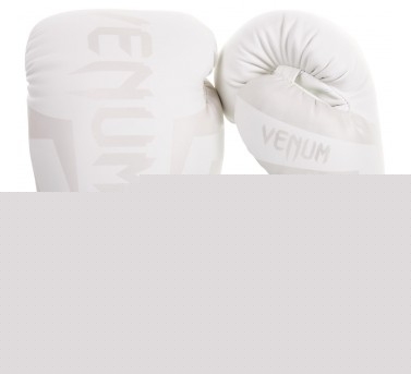 Боксерские перчатки VENUM ELITE - WHITE/WHITE
