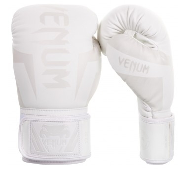 Боксерские перчатки VENUM ELITE - WHITE/WHITE