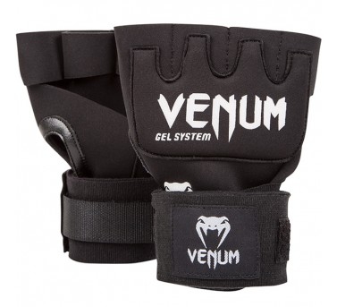 Бинты боксерские  VENUM "KONTACT" GEL GLOVE WRAPS - BLACK