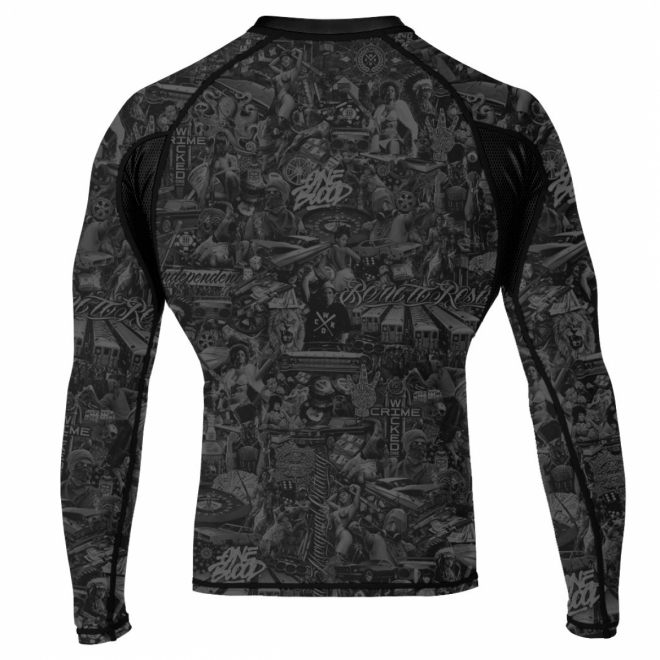 Рашгард Wicked One Born To Resist Black