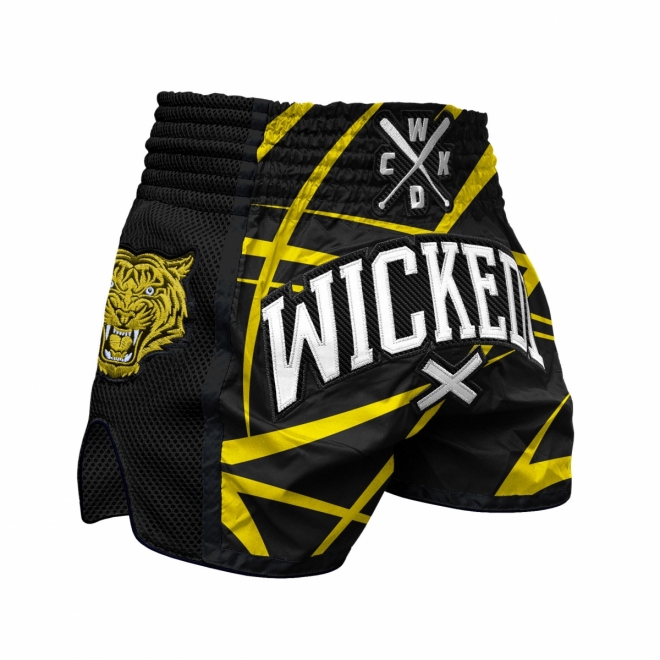 Шорты WIcked One Muay-Thai Claws Yellow/Black
