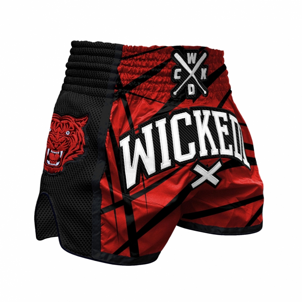 Шорты WIcked One Muay-Thai Claws Red/Black